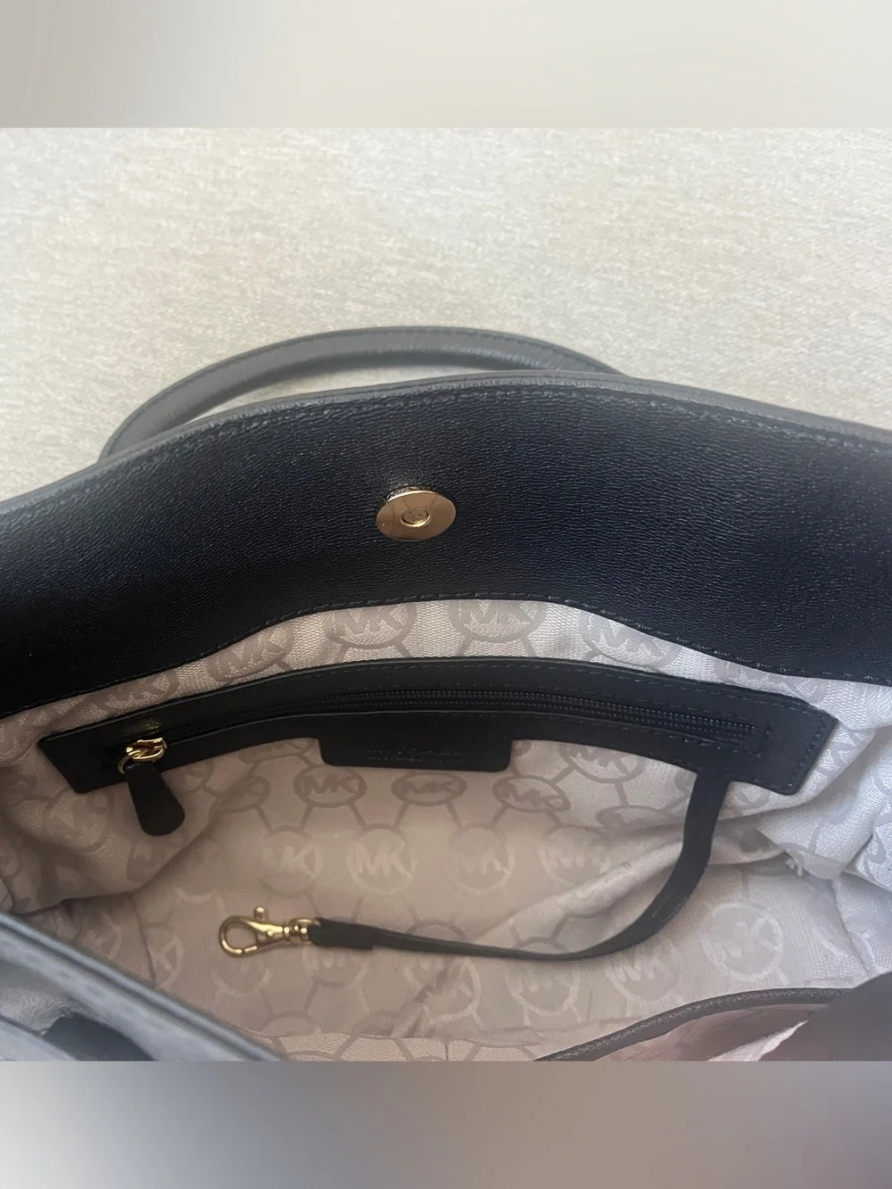 Michael Kors Hamilton Leather Satchel